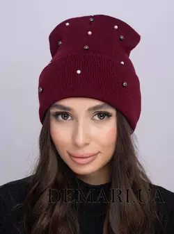Жіноча шапка DeMari Перлина