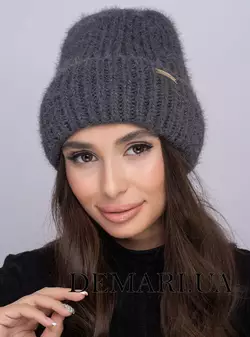 Жіноча шапка DeMari Люкс Жіноча шапка DeMari Люкс