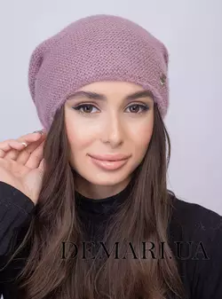 Жіноча шапка DeMari Вельвет Жіноча шапка DeMari Вельвет