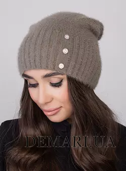 Жіноча шапка DeMari Ромашка Жіноча шапка DeMari Ромашка